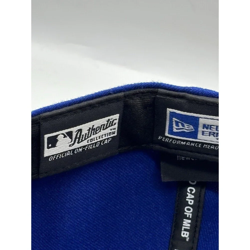 Milwaukee Brewers New Era 59FIFTY Fitted Hat 6 7/8 Royal Blue MLB